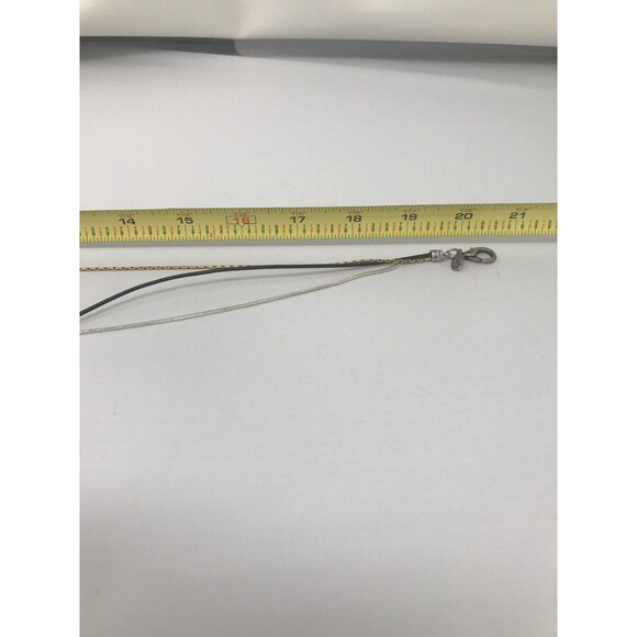 CHICO'S Pendant Necklace Metallic Multi Tone Silver Tone Copper Tone - Picture 8 of 8